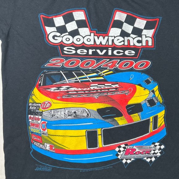 NASCAR 1997 NC The Rock  Motor Speedway Goodwrench Service T Shirt Size M - Picture 1 of 13